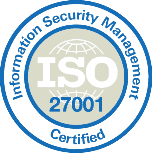 ISO 27001 Certified